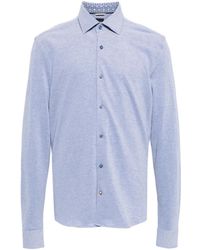 BOSS - Overhemd Met Gemêleerd Effect - Lyst