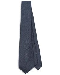 Canali - Textured Tie - Lyst