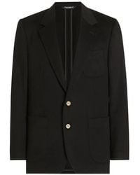 Dolce & Gabbana - Veste En Cachemire Portofino À Poitrine Unique - Lyst