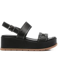 Hogan - Sandali Con Logo - Lyst