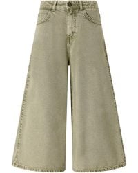 Pinko - Long Denim Bermuda Shorts - Lyst