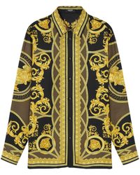 Versace - La Coupe Des Dieux Silk Shirt - Lyst
