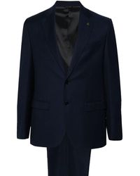Manuel Ritz - Completo Con Motivo Jacquard - Lyst