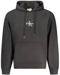 Calvin Klein - Logo-Print Hoodie - Lyst