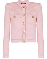 Balmain - Cropped Vest - Lyst