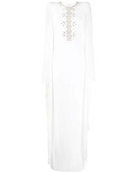 Jenny Packham - Kleid Mit Kristallen - Lyst