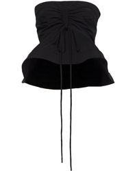 Proenza Schouler - Ruched-detail Strapless Top - Lyst