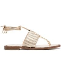 MICHAEL Michael Kors - Sandales À Bride Cheville Nouée - Lyst