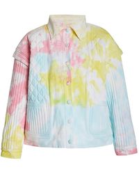 LoveShackFancy - Veste Adelade En Sergé Matelassé - Lyst