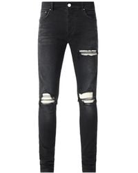 Amiri - Mx1 Ultrasuede Slim-Fit Jeans - Lyst
