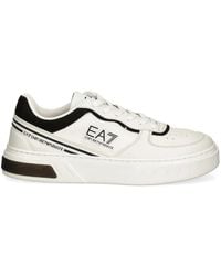EA7 - ロゴパッチ スニーカー - Lyst