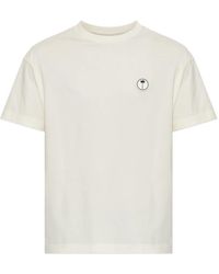 Palm Angels - Logo-Appliqué T-Shirt - Lyst