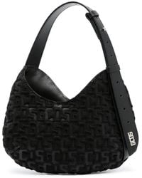 Gcds - Comma Monogram-Embossed Small Shoulder Bag - Lyst