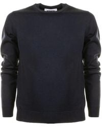 Alpha Studio - Crew-Neck Long-Sleeve Sweater - Lyst