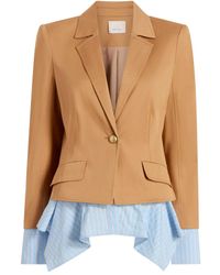 Cinq À Sept - Chaqueta Shilo con dobladillo de volantes - Lyst