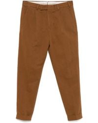 PT Torino - Broek Met Geplooid Detail - Lyst