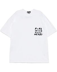 COMME DES GARÇON BLACK - X Nike Printed T-Shirt - Lyst