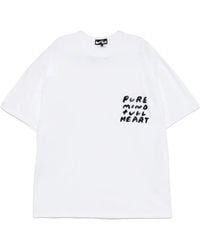 COMME DES GARÇON BLACK - X Nike T-Shirt mit Print - Lyst