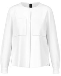 Marc Cain - Chest-Pocket Blouse - Lyst