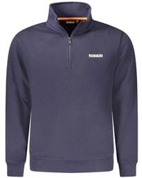 Napapijri - Sweat À Col Zippé - Lyst