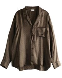 Saint Laurent - Long Sleeve Shirt - Lyst