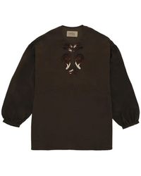 Fortela - Allegras Embroidered Blouse - Lyst