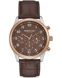Kenneth Cole - Montre Chronographe Mm - Lyst