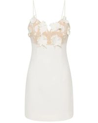 Rebecca Vallance - Floral Lace Parrish Mini Dress - Lyst