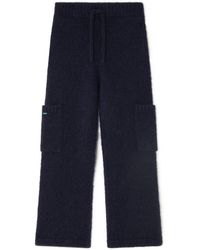 Alanui - A Finest Knitted Straight-leg Trousers - Lyst