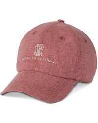 Brunello Cucinelli - Logo-Embroidered Baseball Cap - Lyst