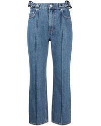 JW Anderson - Chain Link Straight Leg Jeans - Lyst