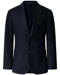 Hackett - Single-Breasted Flannel Blazer - Lyst