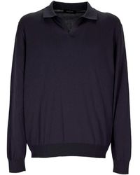 Gran Sasso - Polo-Collar Sweater - Lyst