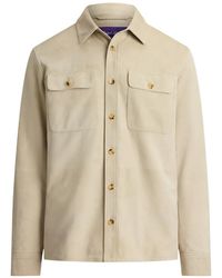 Ralph Lauren - Calloway Suede Shirt Jacket - Lyst