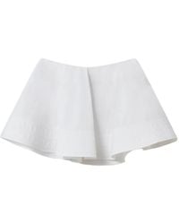 Stella McCartney - Poplin Miniskirt - Lyst