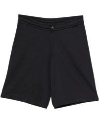 Herno - Shorts Mit Knöpfen - Lyst