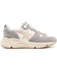 Golden Goose - Running Sole Panelled Sneakers - Lyst