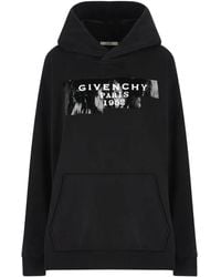 Givenchy - Hoodie mit Logo-Print - Lyst