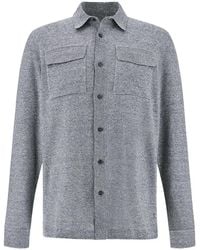 Paul & Shark - Chest-Pocket Overshirt - Lyst