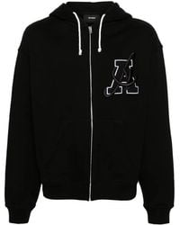 Axel Arigato - Hart Zip-Up Cotton Hoodie - Lyst