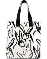 MSGM - Shopper mit Hasen-Print - Lyst