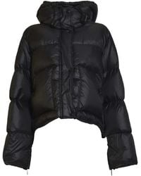 SOLOTRE - Hooded Puffer Jacket - Lyst