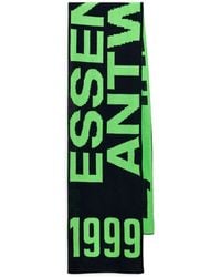 Essentiel Antwerp - Intarsien-Schal Mit Logo - Lyst