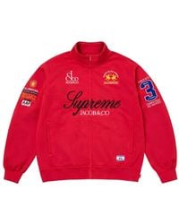 Supreme - X La Martina X Jacob & Co Logo-Embroidered Zip-Up Sweatshirt - Lyst