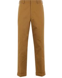 J.Press - Gabardine Chino Trousers - Lyst