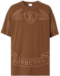 Burberry - Alleyn Crest T-shirt - Lyst