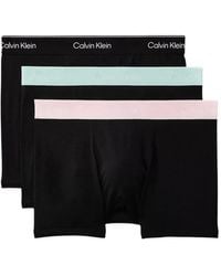 Calvin Klein - Icon Logo-Waistband Cotton Boxers (Set Of Three) - Lyst