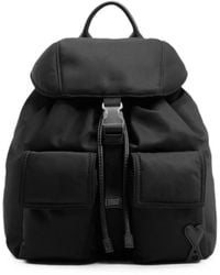 Ami Paris - Kleiner Marcel Rucksack Aus Nylon - Lyst