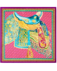 Shanghai Tang - Tang Foulard Printed Scarf - Lyst