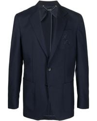 Billionaire - Logo-Embroidered Single-Breasted Blazer - Lyst